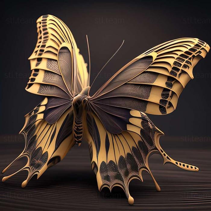 3D модель Papilio ascalaphus (STL)